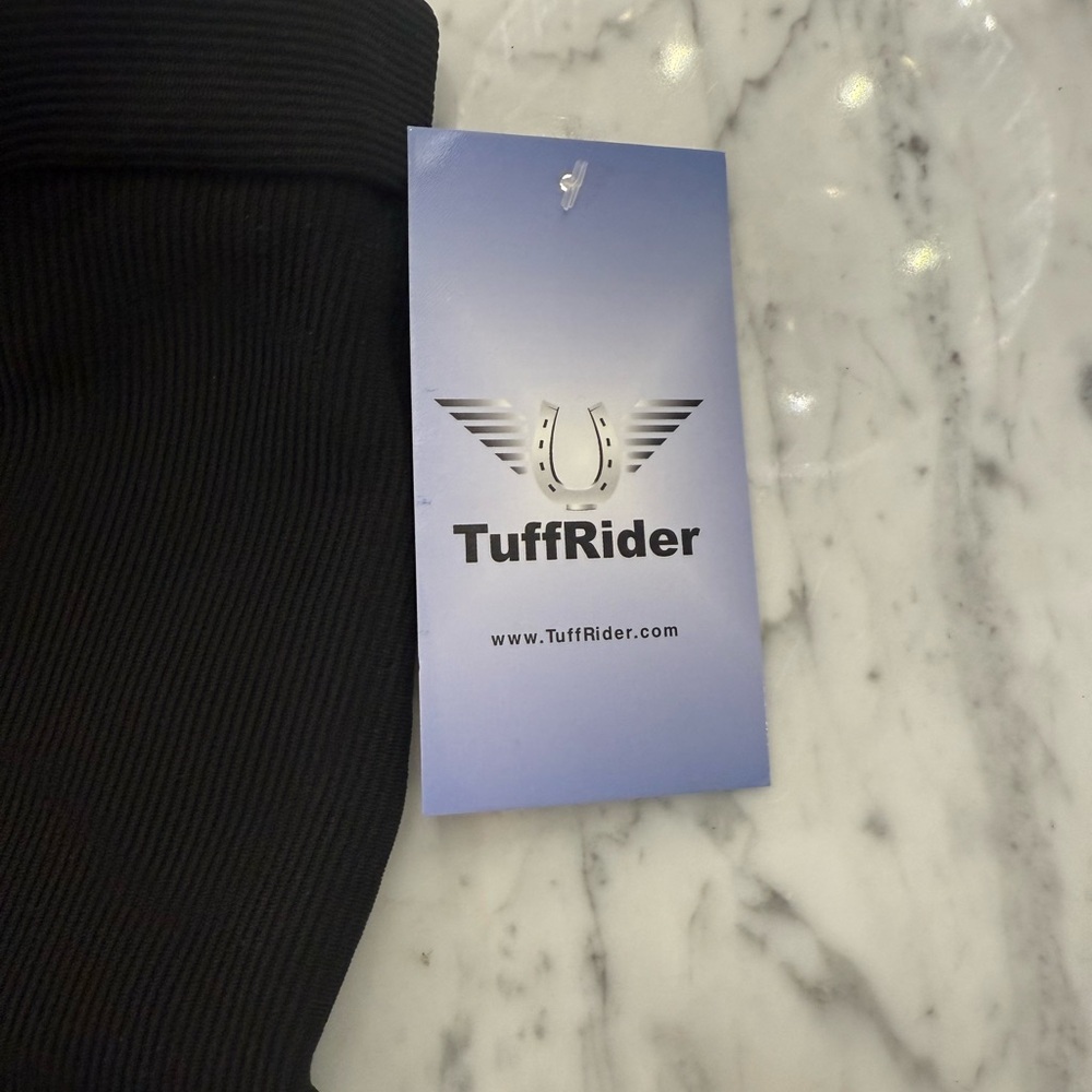 NWT Tuff Rider Kids Size 8 Black Riding Pants Breeches - Picture 2 of 6